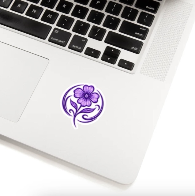 Cerine Violet Dream Sigil Sticker
