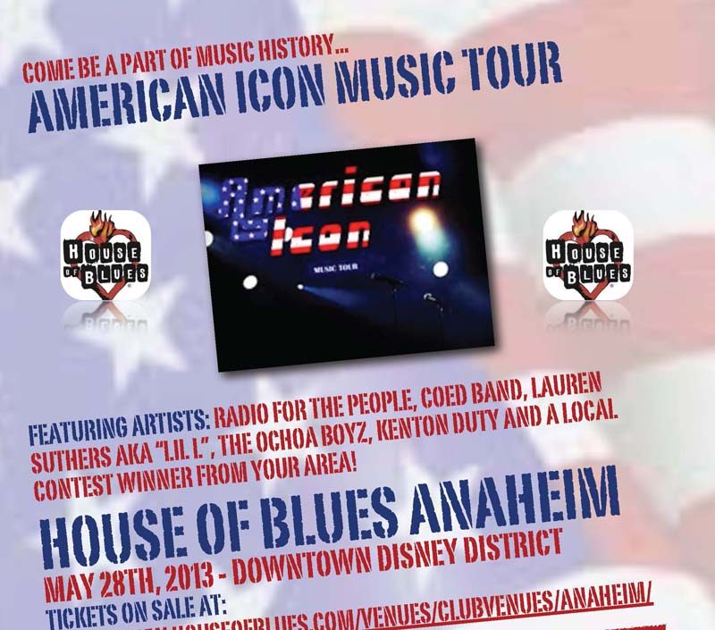 American_Icon_Music_Tour_Flyer_Flag