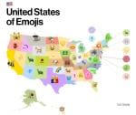 most used emojis by state