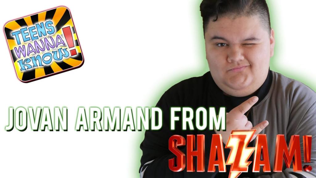 Jovan Armand from Shazam! Interview (spoilers and Easter eggs!)
