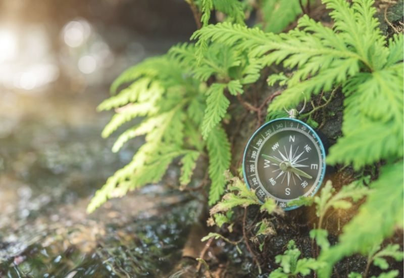 How To Build a Compass Outdoors