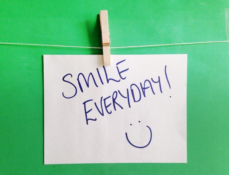 morning habits smile every day