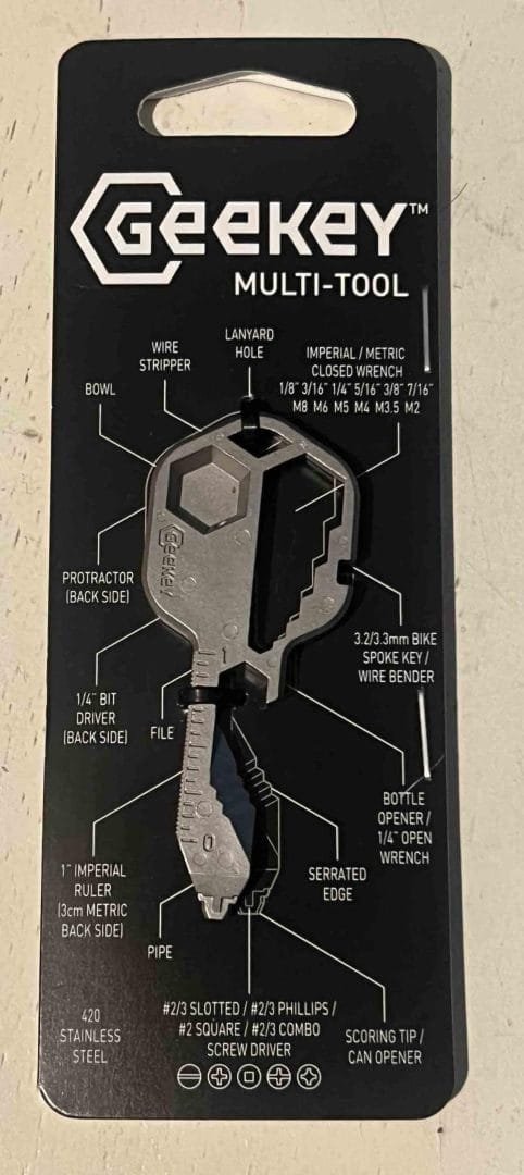 WIRE BENDER — Geekey Multi-tool