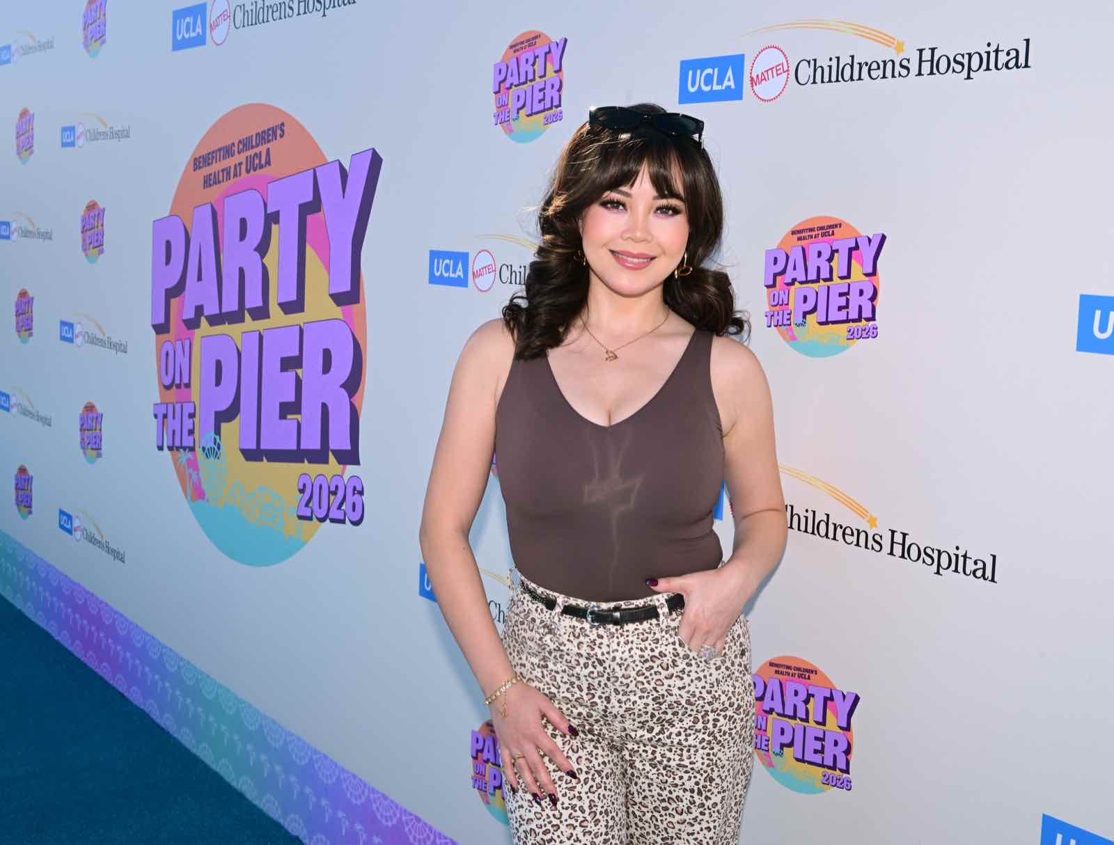 Anna Maria Perez de Tagle-Kline at UCLA Mattel Children’s Hospital Party on the Pier