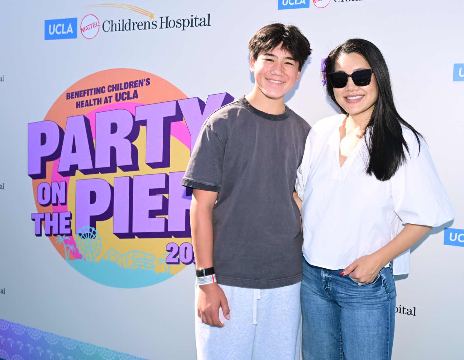Crystal Kung Minkoff and Max Minkoff at UCLA Mattel Children’s Hospital Party on the Pier